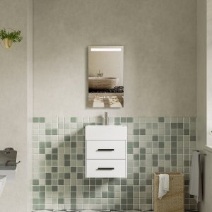 Badezimmerpaket - Elara | Soft-Close-Schubladen & LED-Spiegel | 80 cm Badezimmerpaket - Elara | Soft-Close-Schubladen & LED-Spiegel | 80 cm