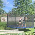 Kundenbilder Gro�es Trampolin 425 cm mit Sicherheitsnetz - UV-best�ndig