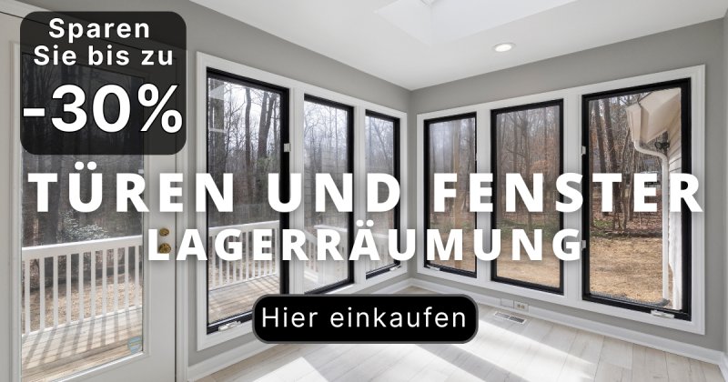 Lagerrumung Tren und Fenster