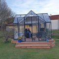 Kundbild T-format Orangeri 10,2 m� Polykarbonat - Canopia by Palram: Helt okej, fick det jag hade...