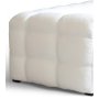 3-sits Soffa Cream Teddy 235 cm