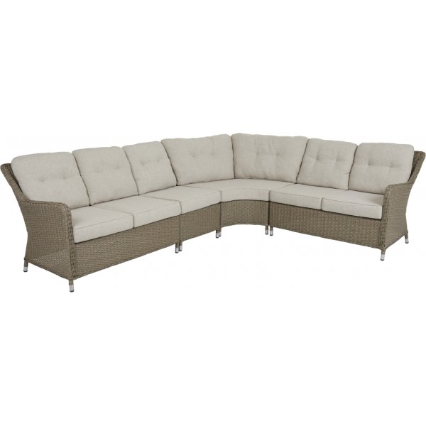 Vinga utesoffgrupp - Hrnsoffa med bord | Natur