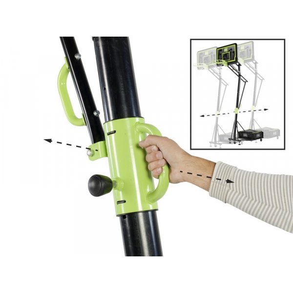 Basketst�llning Galaxy - Flyttbar - Dunkbar (PP)