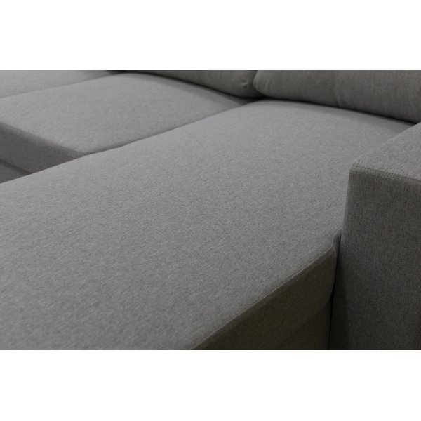 Soffa 309 cm ljusgr� - Solna