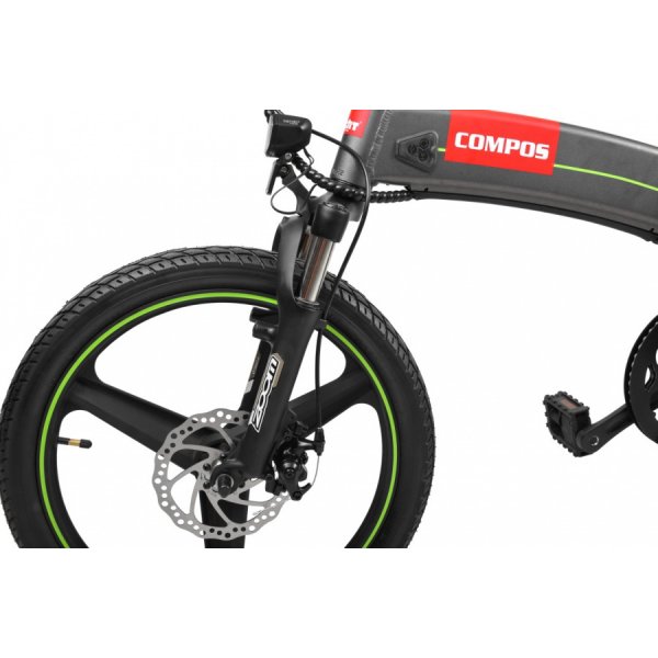Elcykel Compos - Hopvikbar
