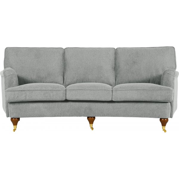 Howard 3-sits soffa 225 cm - grå Howard 3-sits soffa 225 cm - grå