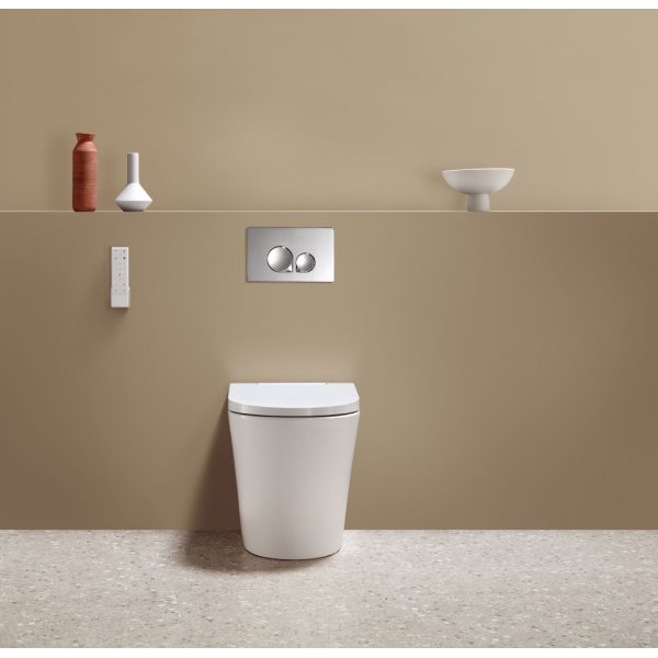 Smart Toalett Golvstående | Uppvärmd Sits | Bidéfunktion | Bluetooth & Appstyrning | Vit Smart Toalett Golvstående | Uppvärmd Sits | Bidéfunktion | Bluetooth & Appstyrning | Vit
