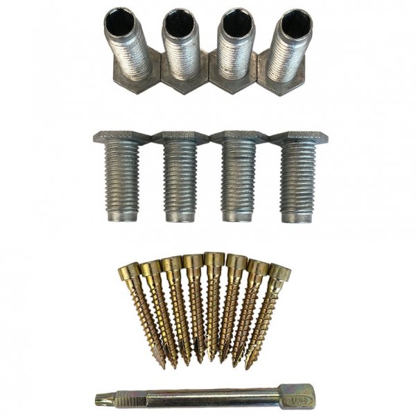 Karmhylsa med Monteringsskruv 40 mm - 100 punkter Karmhylsa med Monteringsskruv 40 mm - 100 punkter