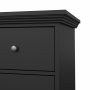 North byr� med 4 l�dor - Matt svart