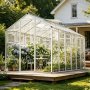 1 Växthus Harmony 6,6 m² aluminium polykarbonat Gardeney