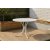 Holmsund runt utebord 103 cm - Vit