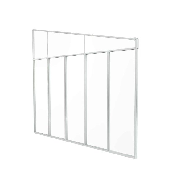 Sidovägg till 4 m - Vit Sidovägg till 4 m - Vit