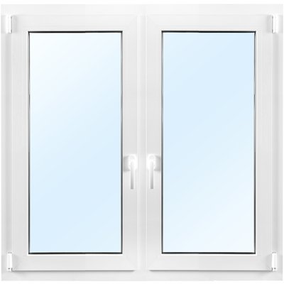 PVC vindue | 2-glas | 2-luft | indad | U-værdi 1,2 - Udtag