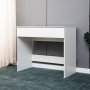 Sminkbord vitt med f�rvaring 90 cm bred