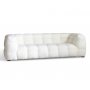 3-sits Soffa Cream Teddy 235 cm