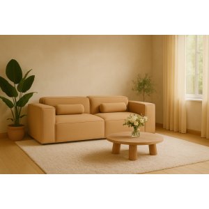 Soffa Madison XL 300 cm - Kamelbrun