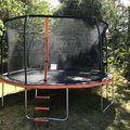 Kundebillede Trampolin med sikkerhedsnet - 425 cm