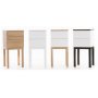 �sterlen s�ngbord i ek med f�rvaring