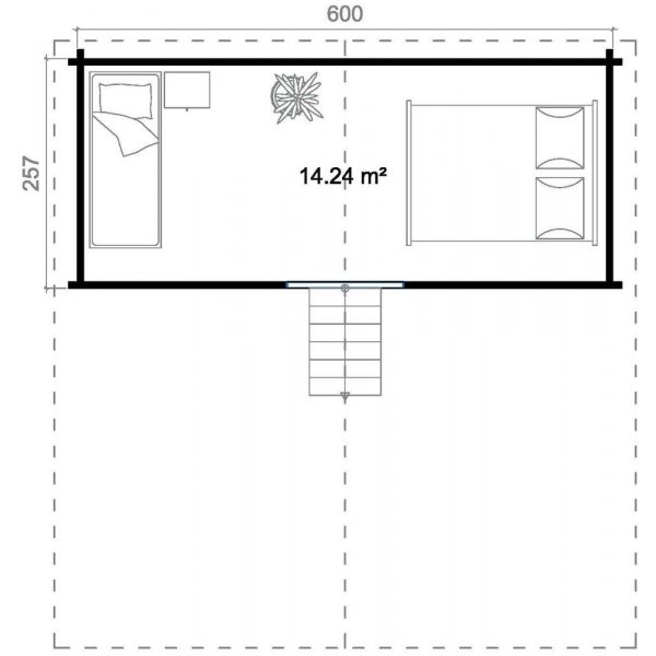 Ferienhaus Gullevi - 36 m