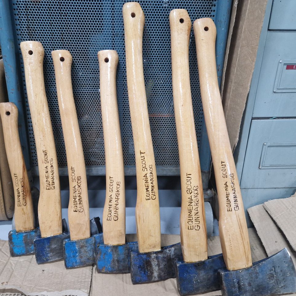 Kundbild Yxskaft, 360 mm: N�jd med produkten, lite jobb med...