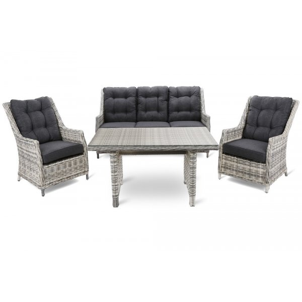 Soffgrupp Alicante - ljusgrå/grå Soffgrupp Alicante - ljusgrå/grå