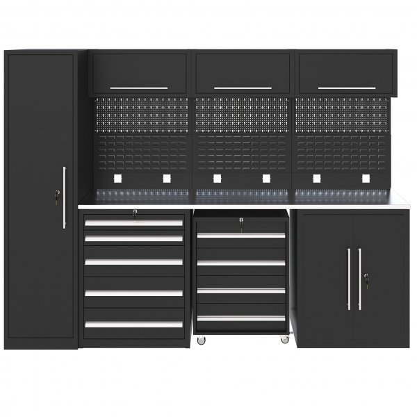 Garage interir | Komplet opbevaringssystem | Ekstra hj