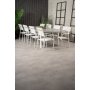 Prssebo Matgrupp (160x100) - Vit/Gr - 8 Stolar