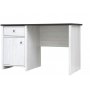 Salvador skrivbord 120 cm - Vit/svart