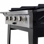 Gasoldrivet stekbord 16 kW | 4 rostfria brännare | Lockhart Gasoldrivet stekbord 16 kW | 4 rostfria brännare | Lockhart