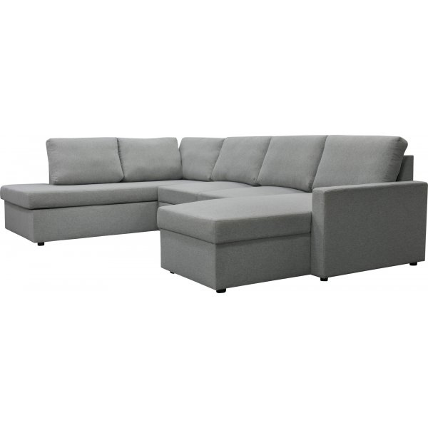 U soffa b�ddsoffa gr� - T�rn�