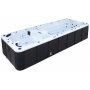 Swimspa Flood 860 - Bl insida och svart utsida