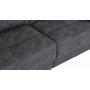 Reclinersoffa 2-sits extra bred i gr�tt - 197 cm