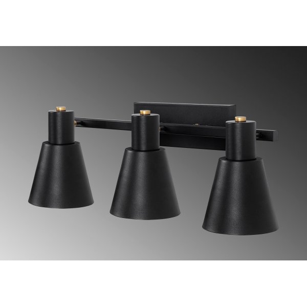 Gunnel v�gglampa 13094 - Svart/antik