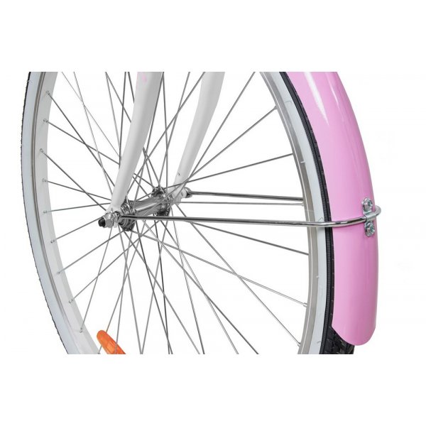Damcykel Dreamer 28\\\" 3-växlar - Vit & rosa Damcykel Dreamer 28\\\" 3-växlar - Vit & rosa
