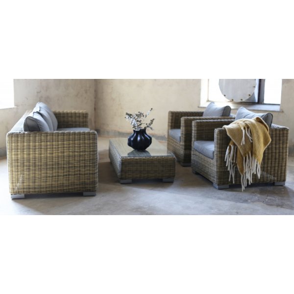Jularbo Sofagruppe - Natürliches synthetisches Rattan Jularbo Sofagruppe - Natürliches synthetisches Rattan