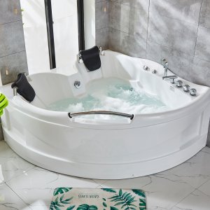 Spabad med varmelegeme 150x150cm | Til 2 personer | BK-005V | Hvid Spabad med varmelegeme 150x150cm | Til 2 personer | BK-005V | Hvid