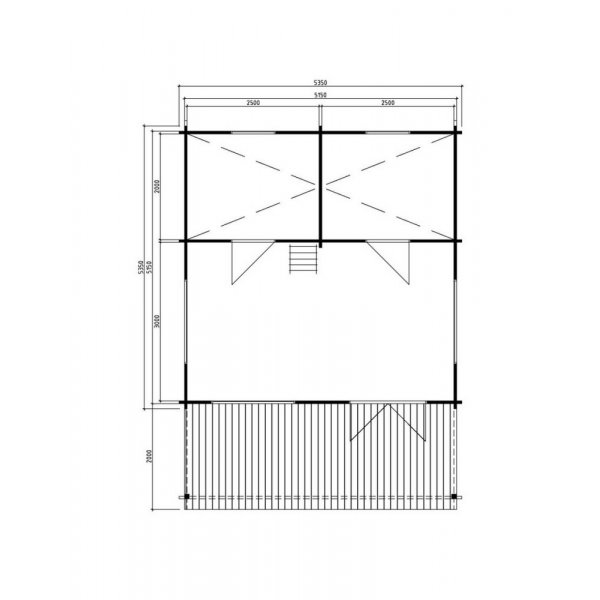 Fritidshus Ally - 37 m² Fritidshus Ally - 37 m²