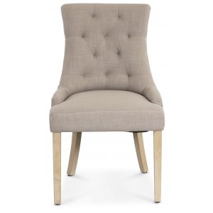 Matstol beige med tr�ben - Tuva