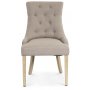 Matstol beige med tr�ben - Tuva