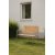 Mllan trdgrdssoffa - Teak/galvaniserat stl