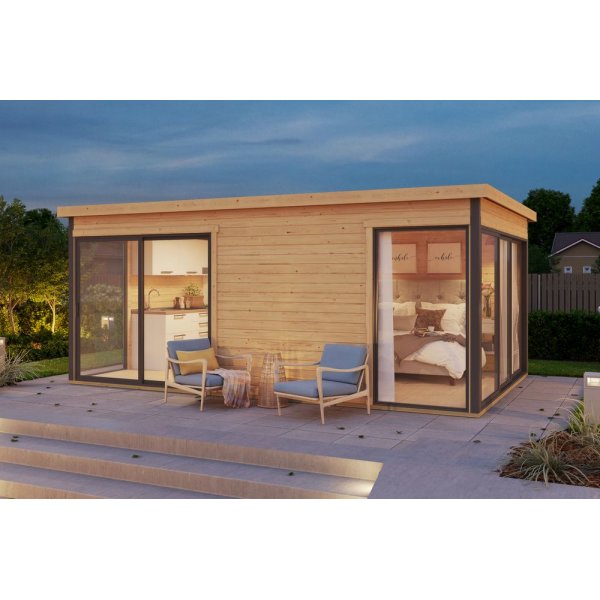 Attefallshus Katja C - 16,4 m² Attefallshus Katja C - 16,4 m²