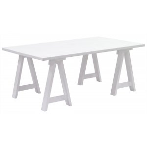 Ziro soffbord 120 cm - Vit