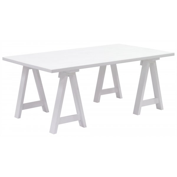 Ziro soffbord 120 cm - Vit