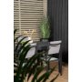 Holma Matgrupp (160x100) - Svart - 4 Stolar