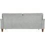 Howard Soffa 3-sits gr� - 210 cm bred - Watford Deluxe