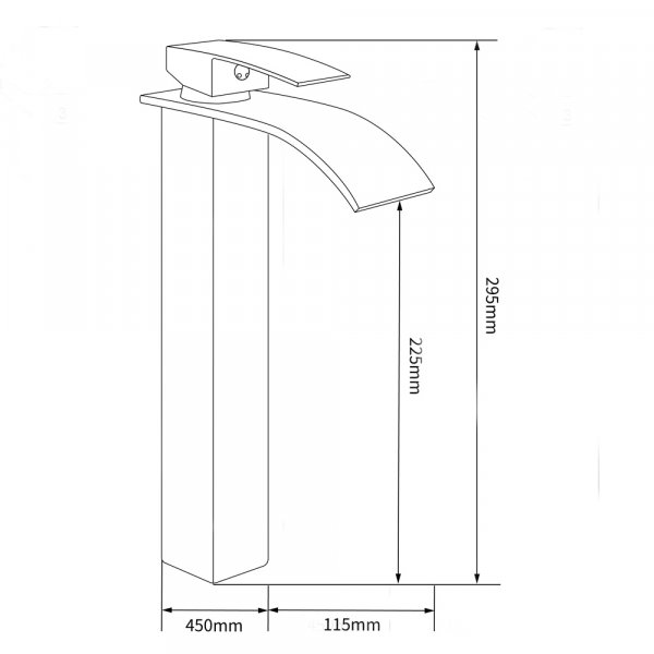 Pesuallashana Poppy - Korkea juoksuputki | Musta Pesuallashana Poppy - Korkea juoksuputki | Musta