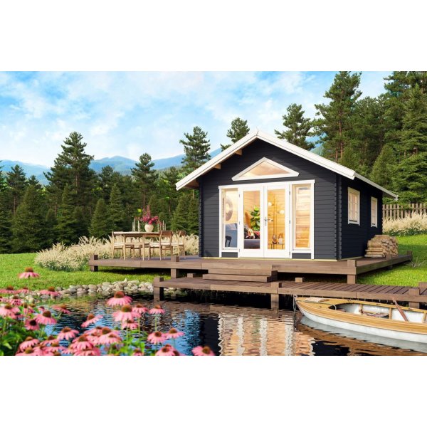 Attefallshus Lina B .V2 - 22,4 m�