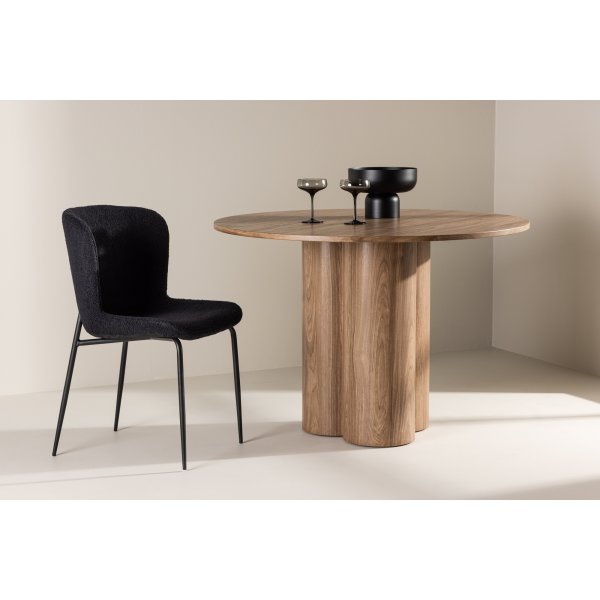 Matbord �110 cm brun - Olivia