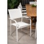 Bjurker Matgrupp - Vit/Teak - 10 Stolar
