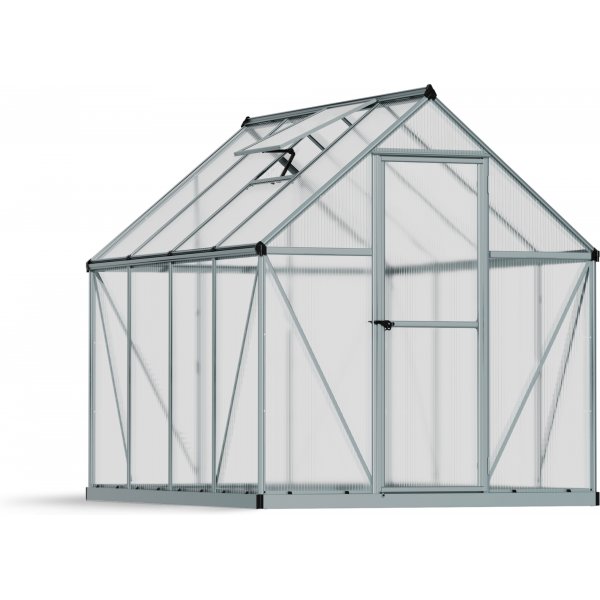 Canopia Mythos Drivhus i Polycarbonat 4,6 m² - Sølv Canopia Mythos Drivhus i Polycarbonat 4,6 m² - Sølv